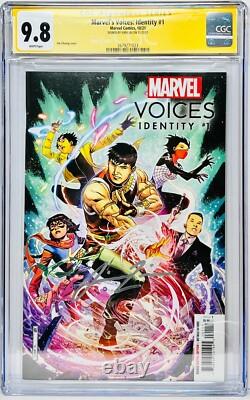 Simu Liu Signed CGC Signature Series Graded 9.8 Marvel Voices Identity #1