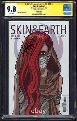Skin and Earth #1 CGC 9.8 SS LIGHTS OPTIONED TV NM+ / M SIGNED SIGNATURE SERIES