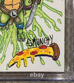 Smunchy Tiny Turtles Teenage Mutant Ninja Turtles CGC 9.8 Signature Series 1/1