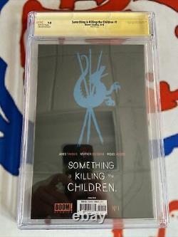 Something Is Killing The Children #1 3rd Print CGC 9.8 Signature Series SS