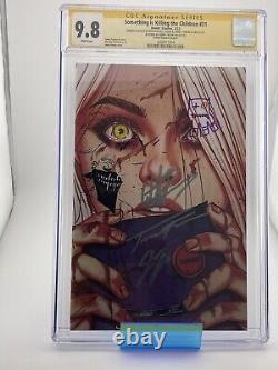 Something Is Killing the Children #21 CGC SS 9.8 3X Signed and Remarqued