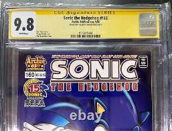 Sonic The Hedgehog #160 Archie Comics 06 Cgc 9.8 Signature Series Tracey Yardley