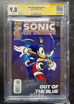 Sonic The Hedgehog #160 Archie Comics 06 Cgc 9.8 Signature Series Tracey Yardley