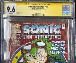 Sonic The Hedgehog #161 Archie Comics 06 Cgc 9.6 Signature Series Tracey Yardley