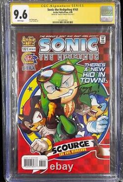 Sonic The Hedgehog #161 Archie Comics 06 Cgc 9.6 Signature Series Tracey Yardley