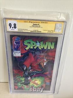 Spawn #1 1992 CGC 9.8 Todd McFarlane Signature Series White Pages & Spawn 2 & 3