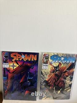 Spawn #1 1992 CGC 9.8 Todd McFarlane Signature Series White Pages & Spawn 2 & 3