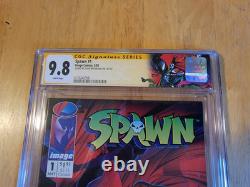 Spawn #1 1992 Cgc 9.8 White Pages Signature Series Mcfarlane Autograph
