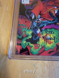 Spawn #1 1992 Cgc 9.8 White Pages Signature Series Mcfarlane Autograph