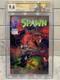Spawn #1 Cgc 9.6 Ss 1992 Image Comic Signed Todd Mcfarlane Signature Series