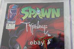 Spawn #1 CGC 9.8 SS Signature Series Signed by Todd McFarlane