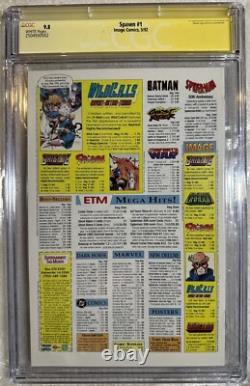 Spawn #1 CGC 9.8 SS Signature Series Signed by Todd McFarlane 1st App Spawn 1992