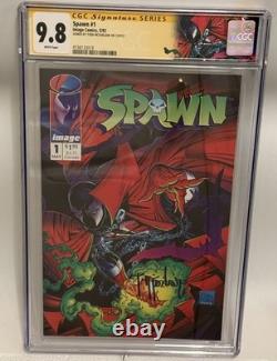 Spawn #1 CGC 9.8 SS Todd McFarlane Signed 1992 Image Comics Key Issue