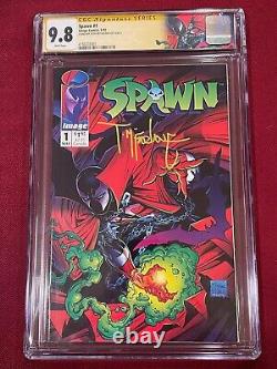 Spawn #1 CGC 9.8 Signed by Todd McFarlane Signature Series