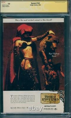Spawn #143 2005 Signed by Capullo CGC SS 9.8