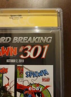 Spawn #300 CGC Signature Series 9.8 Virgin Cover L Signed By Todd McFarlane