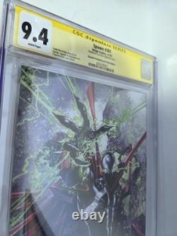 Spawn #301 Signed Clayton Crain Virgin Exclusive CGC SS 9.4
