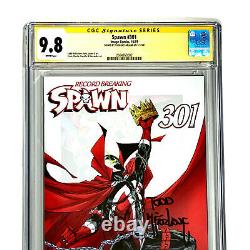 Spawn #301 Todd McFarlane Variant CGC 9.8 Signature Series Signed Todd McFarlane