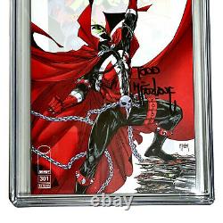 Spawn #301 Todd McFarlane Variant CGC 9.8 Signature Series Signed Todd McFarlane