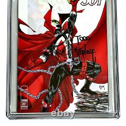 Spawn #301 Todd McFarlane Variant CGC 9.8 Signature Series Signed Todd McFarlane