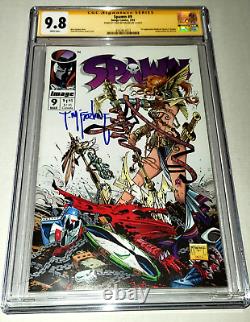 Spawn #9 CGC 9.8 NM/MT SS Signature Series Signed by Todd McFarlane, 1st Angela