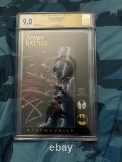 Spawn-Batman CGC 9.0 Signature Series Signed By Frank Miller