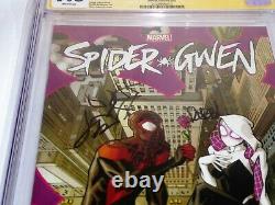 Spider-Gwen #16 CGC SS Signature Series Signed Sketch JASON LATOUR Variant 9.8