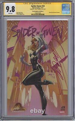 Spider-Gwen 24 A CGC 9.8 signature series Campbell first appearance of Gwenom