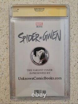 Spider-Gwen #25 Ed McGuinness Signature Series CGC Graded 9.8