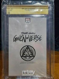 Spider-Gwen Gwenverse #1 virgin variant CGC 9.8 signature series Sabine Rich