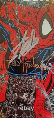 Spider-Man #1 CGC 9.9 SS Stan Lee & Todd Mcfarlane Signature Series. Silver'90