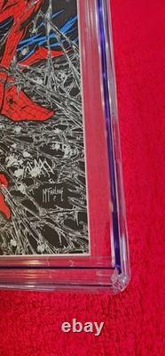 Spider-Man #1 CGC 9.9 SS Stan Lee & Todd Mcfarlane Signature Series. Silver'90