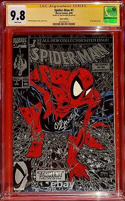 Spider-Man #1 CGC Signature Series 9.8 Silver Edition USA Jim Salicrup