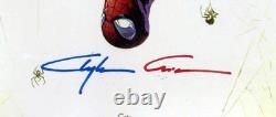 Spider Man #1 Cgc 9.8 Ss Signed Clayton Crain Virgin Variant Edition Low Pop