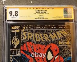 Spider-Man 1 Gold Ed. Signature Series 9.8 SIGNED BY TODD MCFARLANE ON 12/7/22