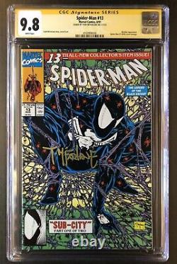 Spider-Man #13 CGC 9.8 Signature Series WP Signed By Todd McFarlane