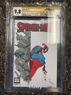 Spider-Man #1C MARVEL Comics 2022 / Signature Series CGC 9.8 Spider-Man Venom