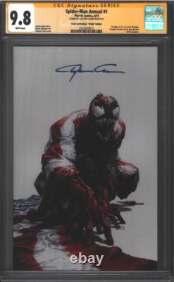 Spider-Man Annual #1 CGC 9.8 SS Crain Convention Virgin Edition