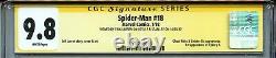 Spider-Man Vol 1 18 CGC 9.8 SS X2 Stan Lee Larsen Ghost Rider Hobgoblin Doc Ock
