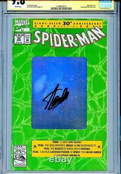 Spider-Man Vol 1 26 CGC 9.8 SS 30th Anniversary Hologram cover Stan Lee Bagley