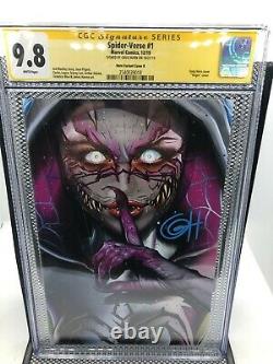 Spider-Verse 1 Cover B Signature Series CGC 9.8 Greg Horn Virgin Variant