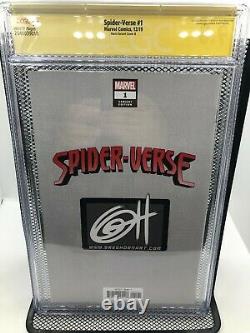Spider-Verse 1 Cover B Signature Series CGC 9.8 Greg Horn Virgin Variant