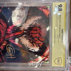 Spider-Verse #1 Cover C Greg Horn Virgin Variant Signature Series CGC 9.8 RARE