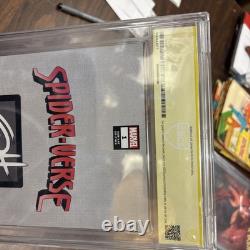 Spider-Verse #1 Cover C Greg Horn Virgin Variant Signature Series CGC 9.8 RARE