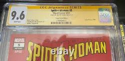 Spider-Woman #5 CGC Signature Series 9.8 Skottie Young signed Variant Cover