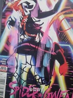 Spider-gwen #25 Signed & Sketched By Robbi Rodriguez CGC Signature Series