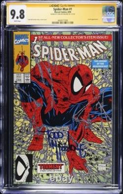 Spider-man 1 Cgc 9.8 Signed Signature Series Todd McFarlane 1990 Regular Cover A