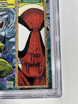 Spider-man 11 CGC 9.8 1991 Marvel SS Signature Series Signed Todd McFarlane 001