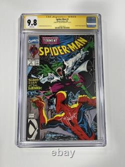 Spider-man 2 Cgc 9.8 White Pages Todd Mcfarlane Ss Signature Series Marvel 1990 Spider-man 2 Cgc 9.8 White Pages Todd Mcfarlane Ss Signature Series Marvel 1990