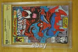 Spider-man Unlimited #1 Cbcs 9.8 Like Cgc Signature Series Ron LIM Carnage
